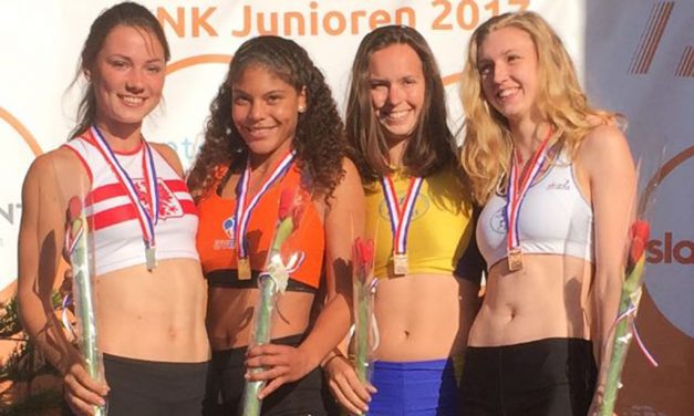 Wouke Brons op NK Junioren