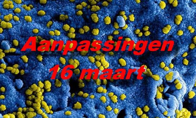 Aanpassing coronaregels (16 maart)