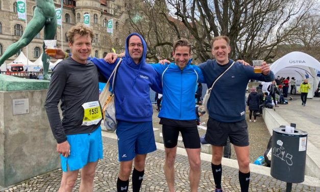 Snelle marathontijden van AVP-lopers